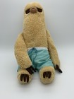 Gund Pusheen Sloth 16  Plush 2020 Blue Swim Shorts Soft Bean Bag Bottom Filled