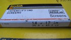 Kodak X-omatic Regular Intensifying Screens 14x17 Pair X-ray Cassette
