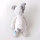 Jellycat Bashful Terrier Medium White Grey Puppy Dog Floppy Plush Lovey Toy