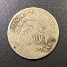 1814 Capped Bust Dime Silver Jr-5 Statesof Rare Variety Low Grade Damaged