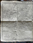 1945-49 Post War Map Hawaiian Islands Honolulu 30th Engineers Us Army Pacific