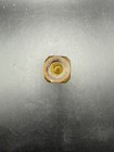 Antique Yellow Amber Glass Bottle Square Apothecary Medicine Jar 4 25 In