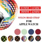 Braided Solo Loop For Apple Watch Series 9 8 7 6 Se 5 Iwatch Band Strap 40 44mm 