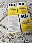 Rit Dye Golden Yellow Dry Powder All Purpose Fabric Dye 1 12 Ounce Concentrated