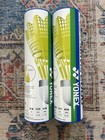 6 New Yonex Nylon Badminton Shuttlecocks Mavis 2000 Yellow Lot Of 2