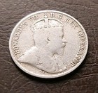 1908 Newfoundland 5 Cent Edward Vii Canadian Silver Five Cent Coin