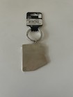 Arizona Coyotes Metal Keychain Nwt State Shape Kachina Logo