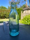 Crystal Soda Water Co  Curved R s Pedestal Base Blob Top Hutchinson Style Soda