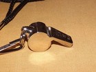 Vintage Coghlan s Deluxe Brass Taiwan School Sports Gym Whistle