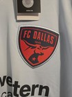 Adidas Fc Dallas Mls Soccer Jersey Light Blue Red Black Size Xl Jj3889