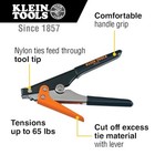 Nylon Tie Wrap Tensioning Panduit Zip Cable Gun Tightener Crimper Cut Strap Tool