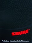 Vintage Rare 1980s Shure Pe45l   548sd Dynamic Cardioid Microphone Lo Z W More 3