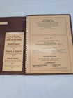Vintage 1980s Bennigan   s Restaurant Menu Texas S a Corp Green Padded Cover