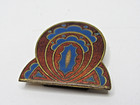 Vintage Art Deco Enamel Belt Buckle Made In Germany  ch