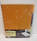 Caliber Premium Discbound Dividers 5 Color Tab For 8 5x11 Caliber Notebook