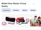Mattel View Master Virtual Reality W batman Experience Open Box