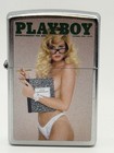 Vintage October 1990 Playboy Magazine Cover Zippo Lighter New In Box Rare Pinup