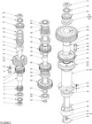 New Bearing 60 80 qt H600 L800 P660 Mixer  Replaces Hobart Number  Bb-009-48  69
