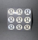 9 Pack Lululemon Reflective Silver  1 2   Iron On Vinyl Heat Transfer Htv