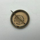 Friends Seminary New York Pinback Button Pin Whitehead   Hoag Vintage Antique