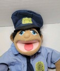 Melissa   Doug Police Officer Cop Plush Hand Puppet - No Stick  good Condition  