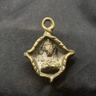 Ancient Tibetan South Asian Bronze Buddha Depicting Amulet 