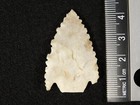 Ancient Serrated Notched Base Form Arrowhead Or Flint Artifact Niger 1 62