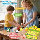 Air Dry Clay Kit 12 Animals Modeling Clay For Kids Sculpting Tools Set Non-toxic