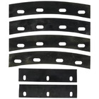 Rubber Replacement Blades For 10 Cu  Ft  Steel Mortar Mixer