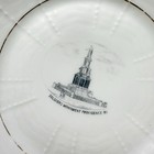 Vintage Soldiers Monument Providence Rhode Island Bone China Decorative Plate