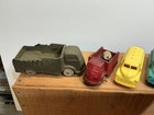 Vintage  Plastic   Rubber  Model Toy Trucks Cars   Lot Of 23