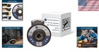 40 Grit Flap Discs 4 5  - 10 Pack For Angle Grinders - Tough Performance