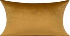 12x20 Velvet Throw Pillow Covers Set Of 2 Brown Gold Decor Cushion Cases For