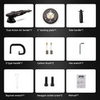 Spta 5 Inch Dual Action Random Orbital Polisher Buffer For Car Polishing Waxing