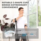 Healthbazaar 1 Pair Adjustment Adult Forearm Crutches With Ergonomic Handles