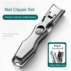 Professional Ultra Sharp Wide Jaw Nail Clippers For Thick Nails - Anti-splash