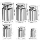 Gram Calibration Weight 10g 20g 50g 100g 500g 1kg M1 Precision Chrome Steel