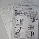 Stephen King It 1990 Pennywise Curry Original Storyboard Production Art Stat  5