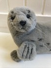 Hansa Gray Harp Seal 4054 Plush Stuffed Animal Seal