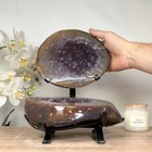 Beautiful Natural Amethyst   Agate Stone Geode  Mws1770