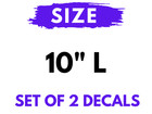 Eagles  Full Size Football Helmet Decals Highest Quality