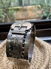 Antique Sterling Silver Buckle Bangle   Bracelet Jackson Bros Hallmarked  46gms