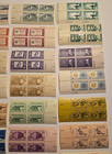 Sharp Lot Of 50 Well Kept  4 Cent Us Plate Blocks No Duplicates  Mnh  Og 