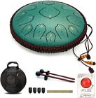 Steel Tongue Drum 15 Notes 14 Inch D-key Panda Balmy Drum Percussion Instrument