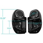 6 5  Lower Fairing Speaker Box Pod For Harley Davidson Touring Street Glide 14 