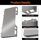Skid Steer Attachment Plate Universal Quick Attach Mount For Kubota   Tractors