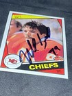 Mike Bell 1984 Topps  85 Kansas City Chiefs Auto Autographed Signed Nfl Card
