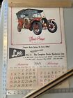 6 1968 - 1975 Automotive Calendars Rare Vintage Original Lee Brakes