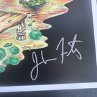 John Fogerty Signed Facsimile Drawn To The Bayou Art Print Betsy Baytos 12   x12   