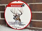 Winchester Ammunition Hunting Gun Vintage Style Round Metal Sign Deere